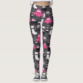 Speelgoed Cars Pattern Leggings (Voorkant)