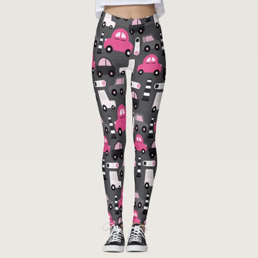Speelgoed Cars Pattern Leggings (Voorkant)