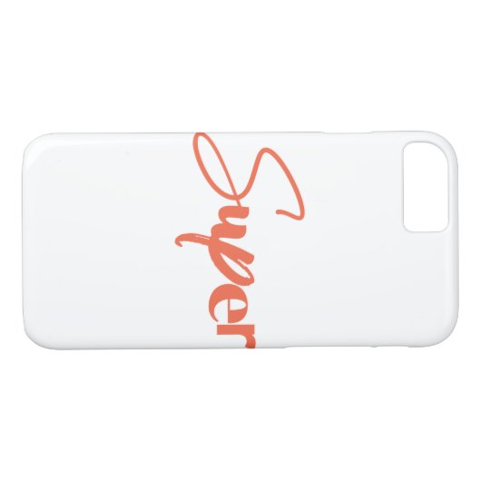 Speelgoed, creatief, cool rood ontwerp van Super Case-Mate iPhone Case (Achterkant (Horizontaal))