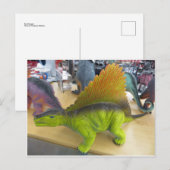 Speelgoed Dinosaur Briefkaart (Voorkant / Achterkant)