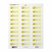 Speelgoed Dog Custom Cadeft Label (Full Sheet)