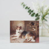 Speelgoed - Dog Kitten - Puppy Briefkaart (Staand voorkant)