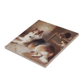 Speelgoed - Dog Kitten - Puppy Tegeltje (Zijkant)