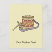 Speelgoed Drum Briefkaart (Voorkant)
