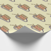 Speelgoed Drum Cadeaupapier (Hoek)