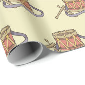 Speelgoed Drum Cadeaupapier (Rol Hoek)