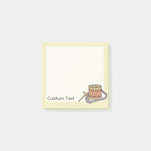 Speelgoed Drum Post-it® Notes (Voorkant)