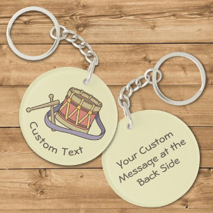 Speelgoed Drum Sleutelhanger