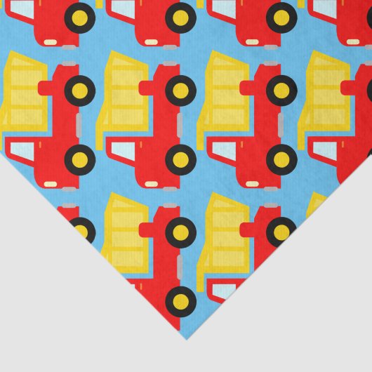 Speelgoed dump truck kinderen Verjaardagscadeau ti Tissuepapier (Detail)