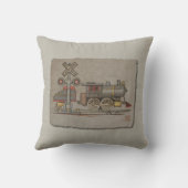 Speelgoed elektrische trein kussen (Achterkant)