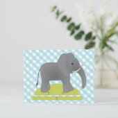 Speelgoed Elephant Briefkaart (Staand voorkant)