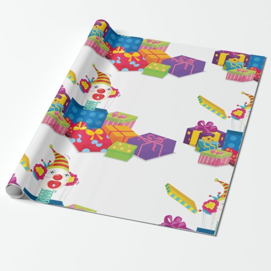 Speelgoed en cadeaupapier (Uitgerold)