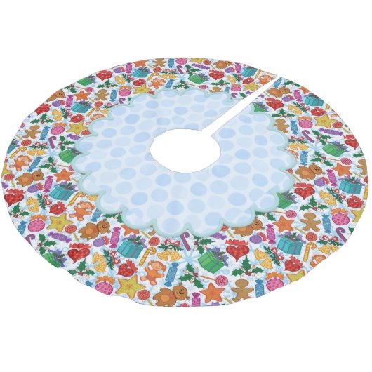 Speelgoed en traktaties Kerst Treeskirt Kerstboom Rok (Gekanteld)