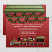 Speelgoed Express feestdag Kaart (Voorkant / Achterkant)