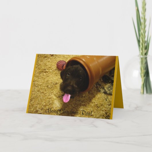 Speelgoed Feestdagen Kaart (Voorkant)