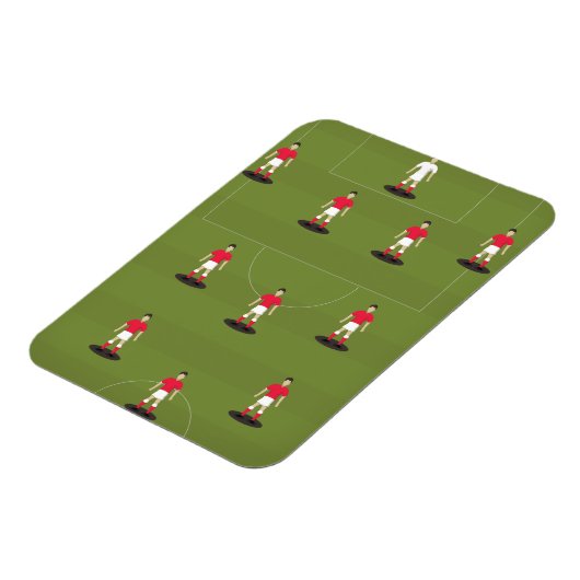 Speelgoed Football Team Magneet (Linkerzijde)