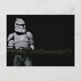 Speelgoed Fotografie actie figuur Feestdagenkaart