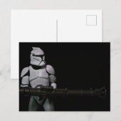 Speelgoed Fotografie actie figuur Feestdagenkaart (Voorkant / Achterkant)