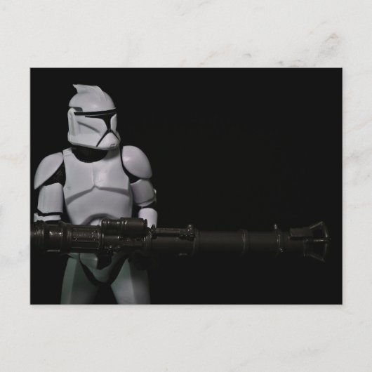 Speelgoed Fotografie actie figuur Feestdagenkaart (Voorkant)