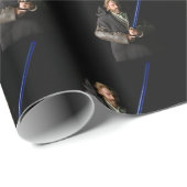 Speelgoed Fotografie Sci Fi ontwerp Cadeaupapier (Rol Hoek)