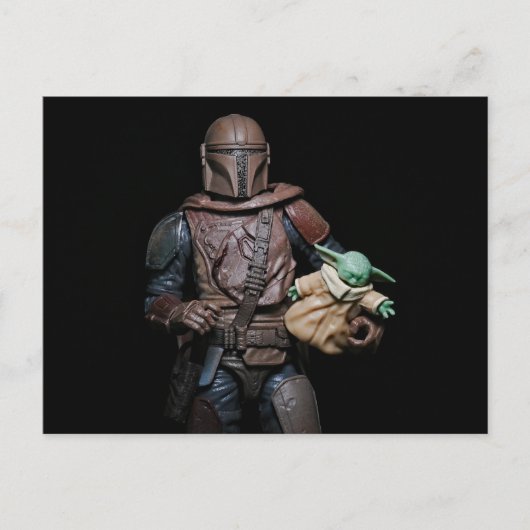 Speelgoed Fotografie Sci Fi ontwerp Feestdagenkaart (Voorkant)