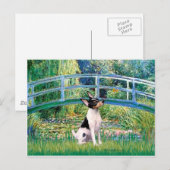 Speelgoed Fox Terrier - Bridge Briefkaart (Voorkant / Achterkant)