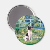 Speelgoed Fox Terrier - Bridge Magneet (Voorkant / Achterkant)