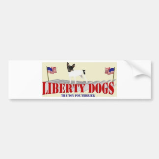 Speelgoed Fox Terrier Bumpersticker
