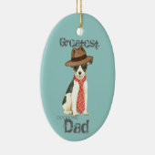 Speelgoed Fox Terrier Dad Ceramic Ornament (Rechts)