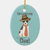 Speelgoed Fox Terrier Dad Ceramic Ornament (Voorkant)