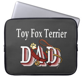 Speelgoed Fox Terrier Dad Gifts Laptop Sleeve