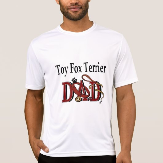 Speelgoed Fox Terrier Dad Gifts T-shirt (Voorkant)
