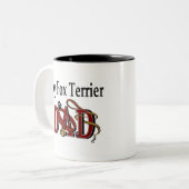 Speelgoed Fox Terrier Dad Mok (Voorkant links)