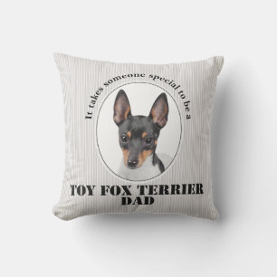 Speelgoed Fox Terrier Dad Pillow Kussen