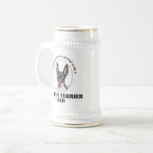 Speelgoed Fox Terrier Dad Stein Bierpul (Voorkant links)