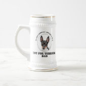 Speelgoed Fox Terrier Dad Stein Bierpul (Links)