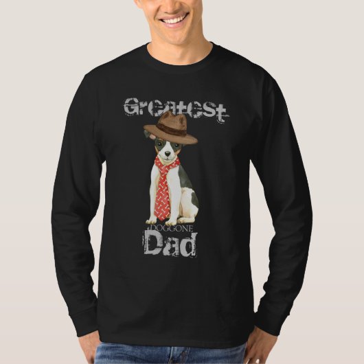Speelgoed Fox Terrier Dad T-shirt (Voorkant)