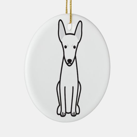 Speelgoed Fox Terrier Dog Cartoon Keramisch Ornament (Rechts)