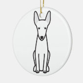 Speelgoed Fox Terrier Dog Cartoon Keramisch Ornament (Links)