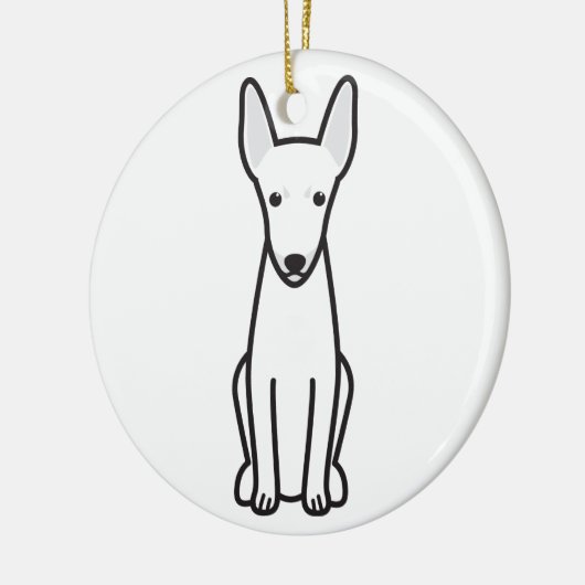 Speelgoed Fox Terrier Dog Cartoon Keramisch Ornament (Links)