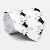Speelgoed Fox Terrier Geschiedenis Ontwerp Stropdas (Opgerold)