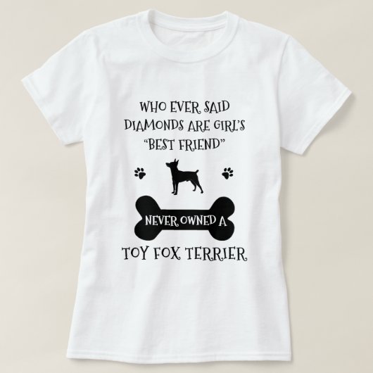 Speelgoed Fox Terrier Hondenras Best T-shirt (Design voorkant)