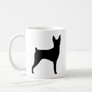 Speelgoed Fox Terrier Hondenras Silhouettes Koffiemok