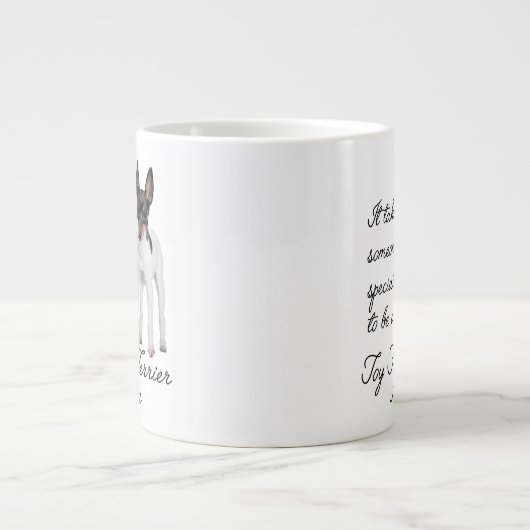 Speelgoed Fox Terrier Jumbo Mok (Voorkant)