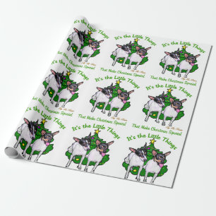Speelgoed Fox Terrier Kerstmis Cadeaupapier