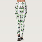 Speelgoed Fox Terrier Kerstmis Leggings (Achterkant)