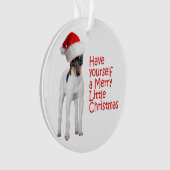 Speelgoed Fox Terrier-kerstversiering Ornament (voorkant)