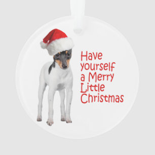 Speelgoed Fox Terrier-kerstversiering Ornament
