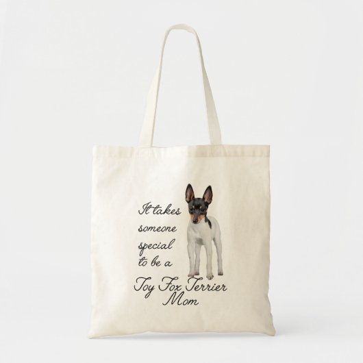 Speelgoed Fox Terrier Ma Canvas tas (Voorkant)