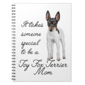 Speelgoed Fox Terrier Ma Journal Notitieboek (Voorkant)